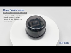 مستشعر حركة الميكروويف HNS153DL Zhaga book18 DALI 2 D4i